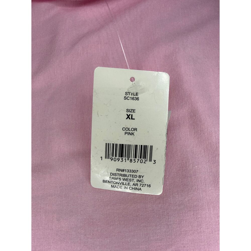 Women’s XL LOFT Pink Bike Short Pajama Set - Picture 9 of 9